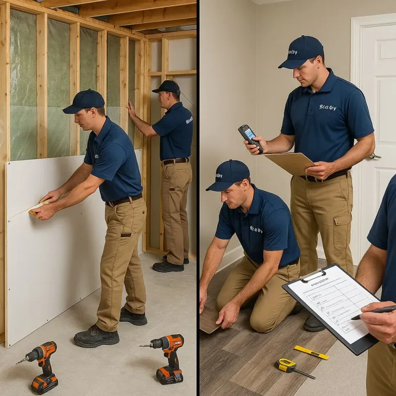 Repairs and Reconstruction process in Trent Woods, NC
